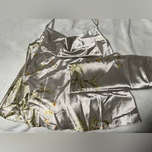 Floral Satin sleepwear set